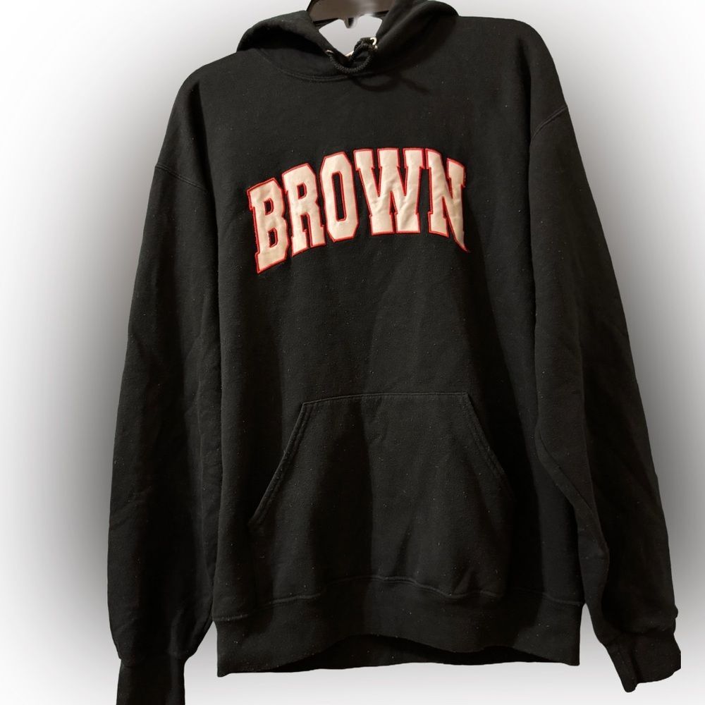 Brown University Jerzees Hoodie, Large